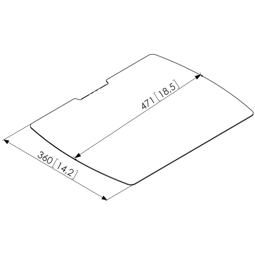 PUA 9507 Vassoio accessori per tubi Serie PUC 25xx o PUC 27xx, nero - Foto 2